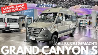 Hymer Grand Canyon S  Modell 2024  Caravan Salon Düsseldorf 2023 [upl. by Nyberg]