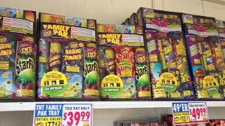 Fireworks stands start selling in Woodland [upl. by Meuser]