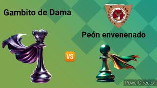 Gambito de Dama 🆚 Peón ♟️ envenenado 😱 [upl. by Caroline]