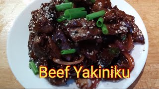 BEEF YAKINIKU RECIPE [upl. by Amena]