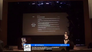 ALIFE 2018 Keynote Speaker Day 3 [upl. by Elson776]