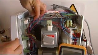 CURSO DE REPARACION HORNOS MICROONDAS BASICOS  VIDEO 9  RESISTENCIA CERAMICA SWITCHES PUERTA [upl. by Ettesel657]