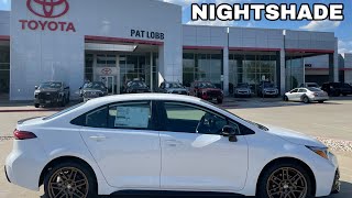 2024 TOYOTA COROLLA SE NIGHTSHADE EDITION  Whats new See description Inside and Outside [upl. by Saleem]