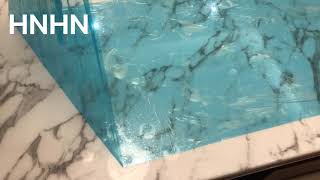 100 Micron Transparent Clear Film For Marble Countertop [upl. by Sandy]