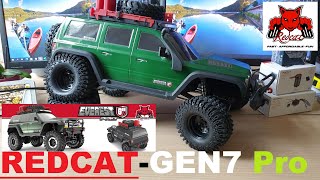 Redcat Everest G7 PRO 110 Scale Electric RC Scale Rock Crawler [upl. by Airdnaz]