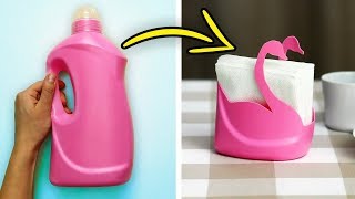 25 MANUALIDADES IMPRESIONANTES DE BOTELLAS DE PLÁSTICO [upl. by Noelyn284]