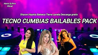 TECNO CUMBIAS FIESTERAS CLASICAS PACK DESCARGA GRATIS 2024 WIDINSON HIPATIA SHARON [upl. by Linette]