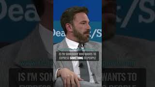 Ben Affleck HATES being Famous [upl. by Noryd]