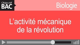 Biologie ST2S  L’activité mécanique de la révolution [upl. by Aliab]