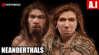 Prehistoric Humans Neanderthals Recreated and Brought To Life With AI [upl. by Chastain]