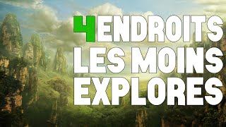 4 Lieux les moins EXPLORÉS [upl. by Ylesara]