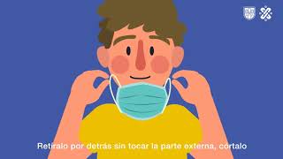 ¿Sabes cómo se usa el cubrebocas adecuadamente [upl. by Gustafsson]