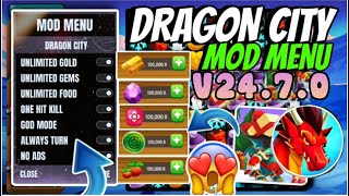 Cách Hack Dragon City v2470 Full Tiền Full Kim Cương One Hit Menu VIP [upl. by Dloreh]