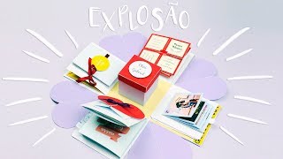 DIY Caixa Explosiva para o Namorado [upl. by Dowd]