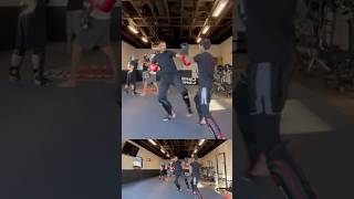 Kickboxing Sparring A Taller Opponent mma sparring combatsport kickboxing selfimprovement vlog [upl. by Colt244]