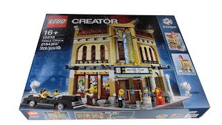 Lego Creator Expert 10232 Palace Cinema speed build [upl. by Acirtal]