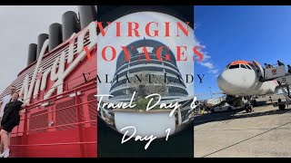 Virgin Voyages  Valiant Lady  Travel Day amp Day 1 VLOG [upl. by Yendyc]