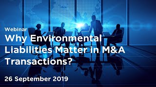 Khaitan amp Co Webinar  Why Environmental Liabilities Matter in MampA Transactions September 2019 [upl. by Marybelle]