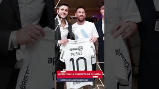 Messi con la camiseta de Olimpia [upl. by Blaire]