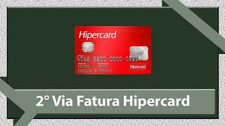 Fatura Hipercard 2° Via Detalhada [upl. by Suedama]