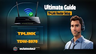 How to configure Tplink TDW8970  step by step [upl. by Murvyn]