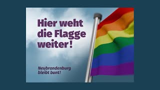 Spot zu Neubrandenburg bleibt bunt  Hier weht die Flagge weiter [upl. by Aina]