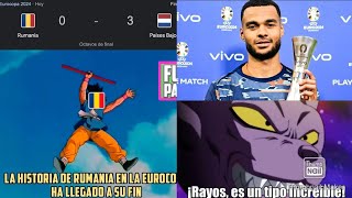 MEMES RUMANIA 0 PAÍSES BAJOS 3 OCTAVOS FINAL EUROCOPA 2024 [upl. by Sylvester]