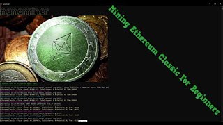 Crypto Mining Ethereum Classic With Nanopool [upl. by Frydman802]