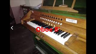 Organ Stops Bourdon 16 and Oboe 8 [upl. by Mylander]