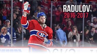 Alexander Radulovs All Goals from the 20162017 NHL Season [upl. by Nossila373]