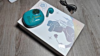 Disney QS29 Cinderella TWS True Wireless Bluetooth Earbuds Review [upl. by Aicilehp986]