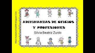 ADIVINANZAS DE OFICIOS Y PROFESIONES [upl. by Greenleaf]