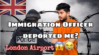 Important immigration questions on airport🇬🇧😱  questionsanswers  UK 🇬🇧 [upl. by Lemej213]