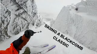 Skiing My Favourite Couloir on Whistler Blackcomb  DOA [upl. by Ahsemad]