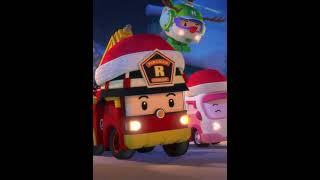 Robocar POLI Theme Song Winter Version robocarpoli shorts [upl. by Wilda]