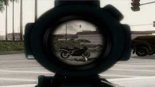 GTA SA Sniper Scope [upl. by Fredrika]