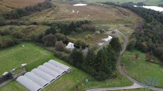 Darwen Disused reservoir with surrounding areas [upl. by Nysilla]