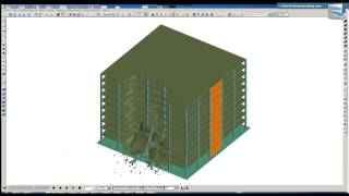 RC Structure Progressive Collapse  Two Column Removal [upl. by Boote890]