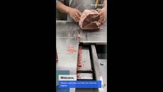 Meat cutting sound is so satisfying I love it 🥰 asmr [upl. by Cedric]