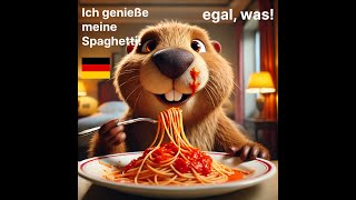 Ein kanadischer reisender Biber reist nach Rom um italienische Gerichte zu essenthe beaver German [upl. by Latreshia526]