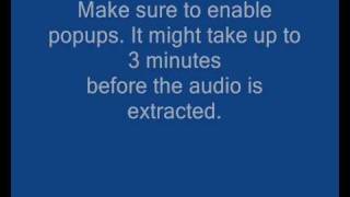 How to rip youtube audio [upl. by Eniamret]