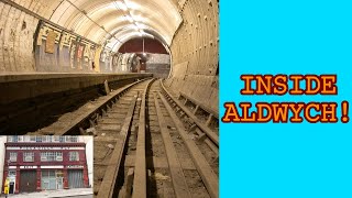 INSIDE ALDWYCH REWORKED Inside the Aldwych DISUSED TUBE STATION Full Tour [upl. by Eph]