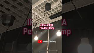 Ikea ACKJA pendant lamp 2024 [upl. by Naujaj]