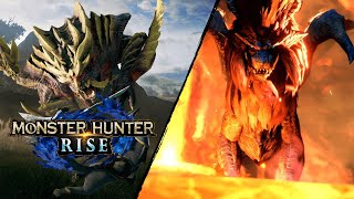 Teostra Battle Theme  Monster Hunter Rise OST  Emperor of Flame [upl. by Anua]