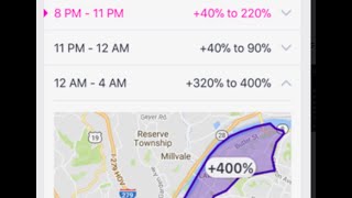 LYFT POWER ZONES Taking you back to 2017 What changed in seven years Drivers used to make money [upl. by Airyt]