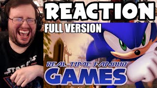 Gors quotSonic the Hedgehog 2006  RealTime Fandub Games by SnapCubequot REACTION FULL VERSION [upl. by Ellehcrad]