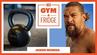 Jason Momoa Shows Off His Gym amp Fridge  Gym amp Fridge  Mens Health [upl. by Rivy706]