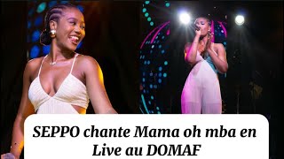 SEPPO chante Mama oh mba en live au Douala music art festival [upl. by Stevens]