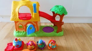 Playskool Weebles Storybook World Goldilocks Adventure Cottage Playset [upl. by Euqininod245]