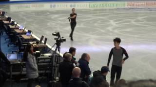 Boyang Jin  2017 Wolds Practice Day 1 [upl. by Acillegna233]